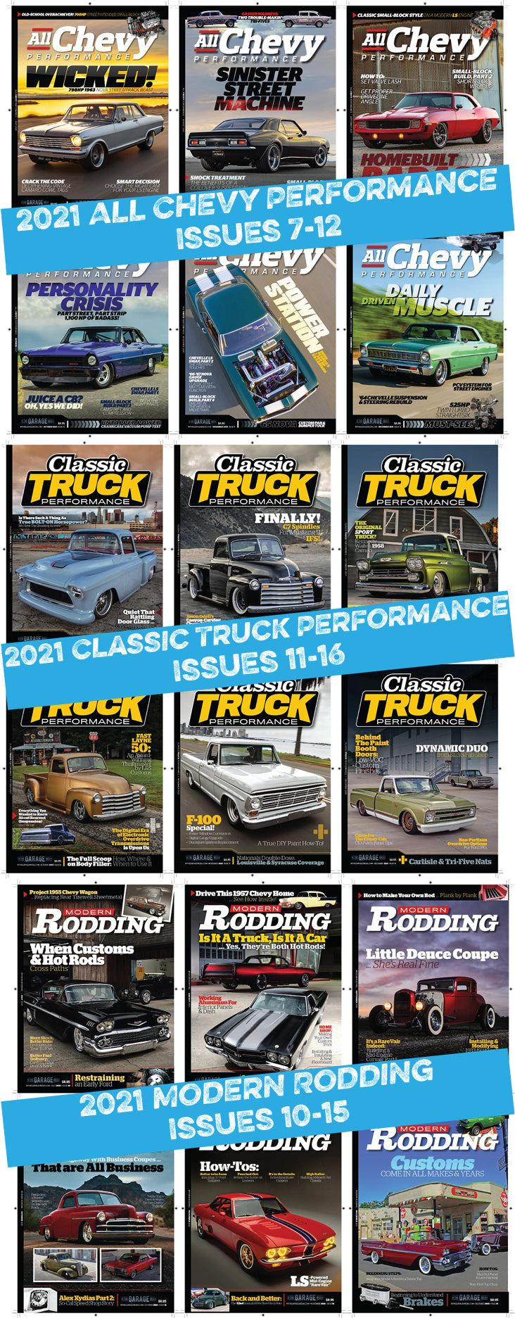 2021 July-December Issues Magazine Pack